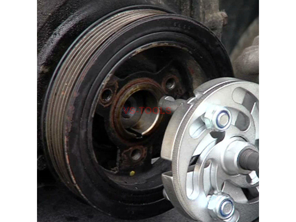 Adjustable Harmonic Balancer Camshaft Drive Timing Belt Pulley